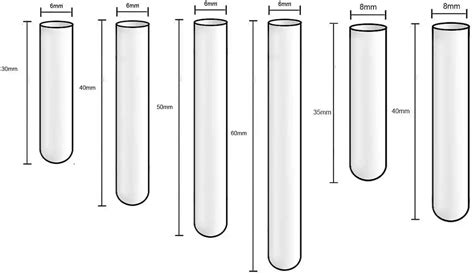 define hard glass test tube|test tube size chart.